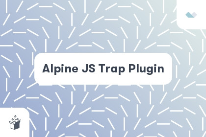 Alpine JS Trap Plugin cover