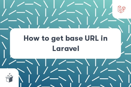 How to get base URL in Laravel cover