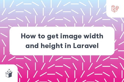 How to get image width and height in Laravel cover