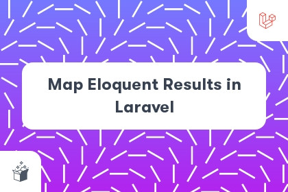 Map Eloquent Results in Laravel cover