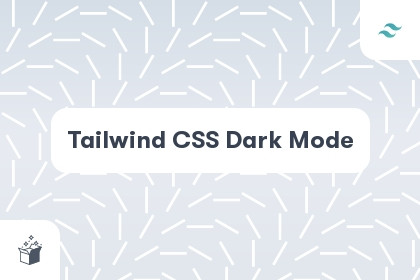 Tailwind CSS Dark Mode cover
