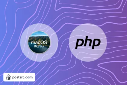 How to install PHP 8 on macOS Big Sur using Homebrew cover